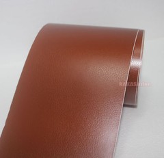 Brown Matte Car House 3D Leather Grain Texture Vinyl Wrap Sticker PVC Stretch AB