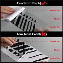 10pcs Car Door Stickers Motorcycle Racing Decoration Car kit Sponsor Decals Set