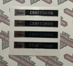 Craftsman Sears Tool Handle Decal 1970’s Body Hammers, Mechanic Tools Set 4