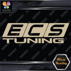 Compatible With ECS Tuning Performance Racing JDM Logo Vinyl Decals Stickers