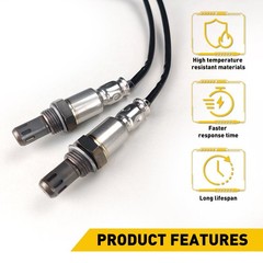 1/2Set Upstream Downstream Sensor O2 &Oxygen For Acura Direct TL CL Accord Honda