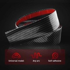 Parts Accessories Carbon Fiber Vinyl Car Door Sill Scuff Plate Sticker Protector