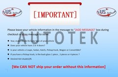 PreCut Film Front 2 Door Window Any Tint Shade For Ford F150 Crew Cab 2015-2020