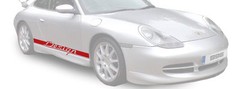 STRIPES FIT Porsche 996 997 Custom style Carrera door decals stripes decals