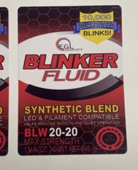 Blinker Fluid Decal , Jdm Funny Gag Joke Car Truck Van Motorcycle