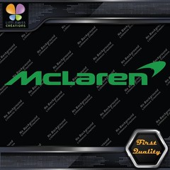Compatible With McLaren Luxury Performance Cars Name Logo Vinyl Decals Stickers