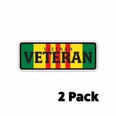 Vietnam Veteran Sticker Decal Vinyl viet vet pride honor served MULTI PACK