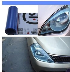 Gloss Dark Black Film Smoke Tint Lens Vinyl Wrap For Headlight Taillight