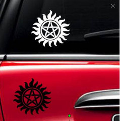Supernatural Decal Vinyl Car Window Sticker YETI Ipad ANY SIZE