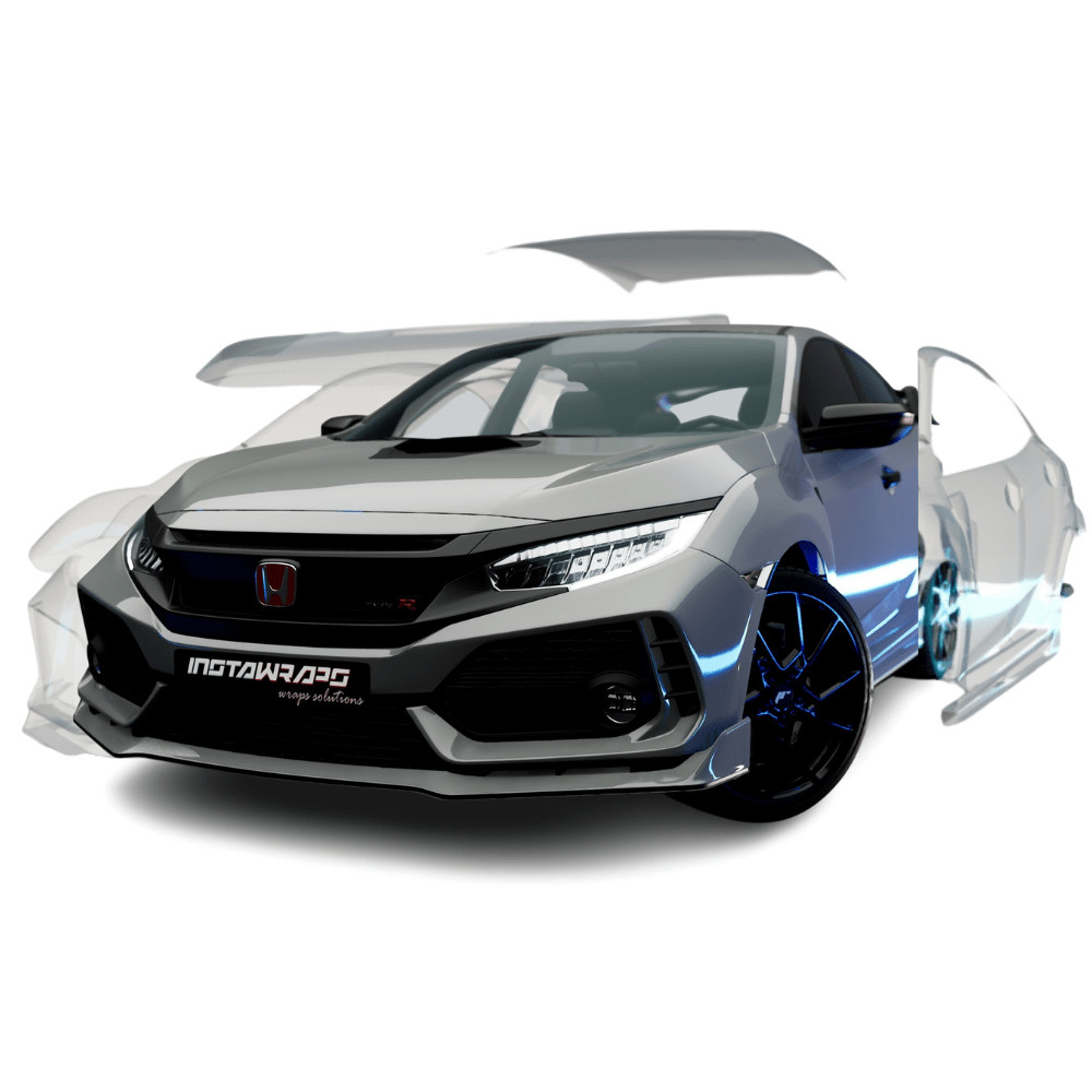 3M Colored PPF / PWF Series Gloss Nardo Gray Paint Protection Film | PWF-G61
