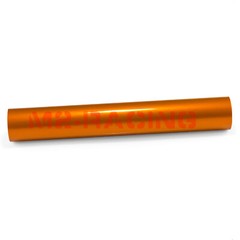 Premium Orange High Gloss Metallic Glossy Sticker Decal Vinyl Wrap Air Release