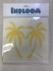 New Sticker Hawaiian Palm Trees Beach Scene Vinyl Car Decal Choose Your Color