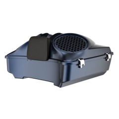 Midnight Blue 8” Speaker Lids For Advanblack/Harley Chopped Tour Pack