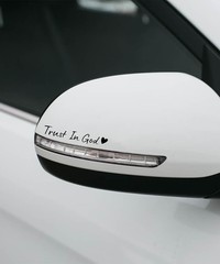2-8pcs Car Rearview Stickers,Cars Decals,Car Accessories Auto Stickers Decoratio