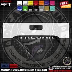 Blackout Vinyl Decal Graphics For Toyota Fits Tacoma 2016-2023 3rd Gen Tailgate