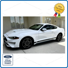 Ford Mustang Rocker Panel Door Side Stripes Decals RAA both sides L and R strip