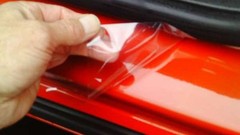 6″ x 48″ Clear Door Sill or Door Edge Paint Protection Scratch Film Vinyl Sheet