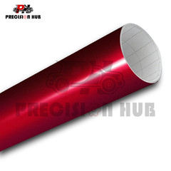 High Gloss Glossy Red Car Vinyl Wrap Sticker Decal Sheet Film DIY Air Release
