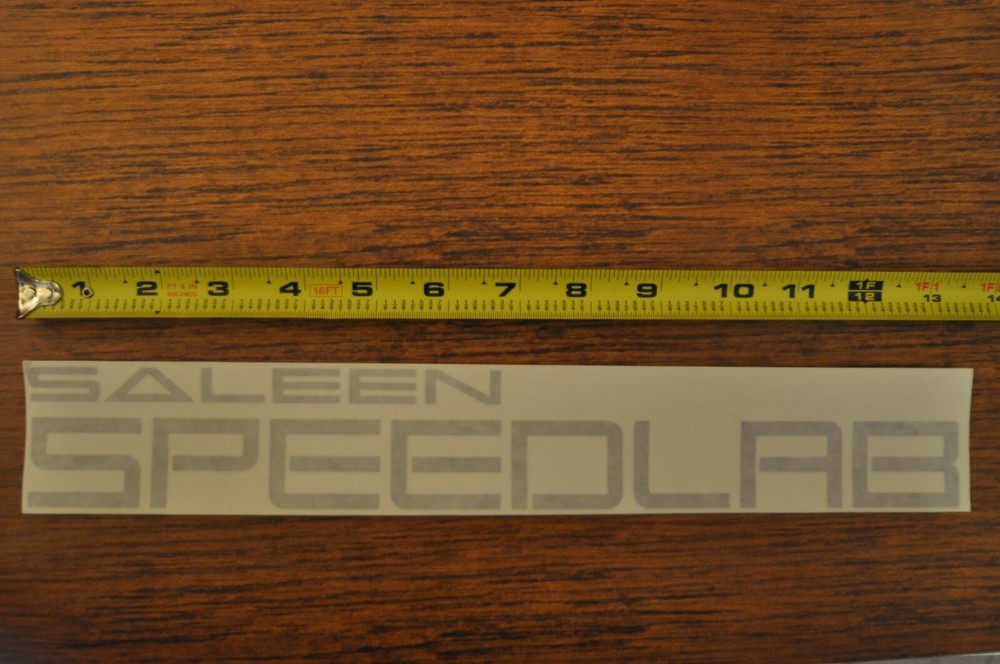 SALEEN SPEED LAB SILVER 05-09 10-0103-C19558A