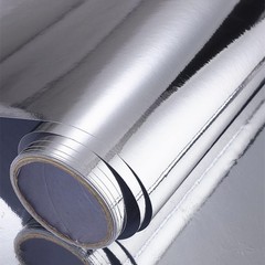 12”x78”Chrome Mirror Silver Vinyl Wrap Sticker Decal Film SheetSelf-Adhesive
