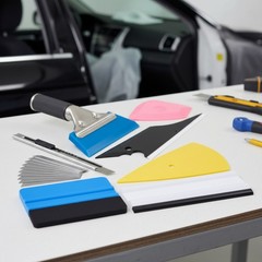 Complete Window Tinting Tools – 7-Piece Kit for Effortless Car Vinyl Application