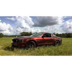 KPMF K75400 Gloss Red / Black Iridescent Vinyl Car Wrap Film | K75408