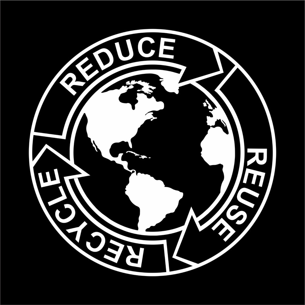 Recycle Logo Vinyl Decal Sticker Work or Home Renew and Reuse PICK SIZE & COLOR