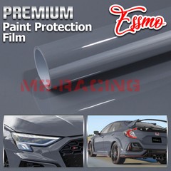 2pcs 4″x8″Sample PPF Paint Protection Gloss Gunmetal Gray Invisible Scratch Free