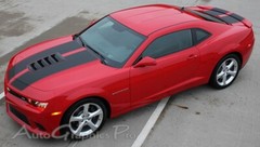Vinyl Graphic Hood Racing Stripes Decals Pro 3M fits 2014 – 2015 Camaro SS