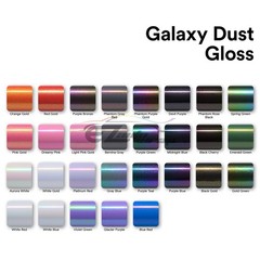 Galaxy Dust Gloss Diamond Black Gold Metallic Sticker Decal Car Vinyl Wrap Sheet