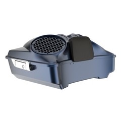 Midnight Blue 8” Speaker Lids For Advanblack/Harley Chopped Tour Pack