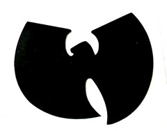 Wutang Black 3.5 Inches Vinyl Decal Sticker For Any Surface Waterproof 2/24
