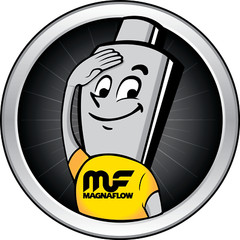 MAGNAFLOW EXHAUST MUFFLER STREET DIRT CAR TRUCK RACING STICKER DECAL GRAPHIC