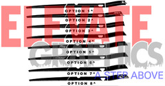 For Dodge Challenger Stripes Side Beast Graphics Vinyl Decal Sticker 2011-2023