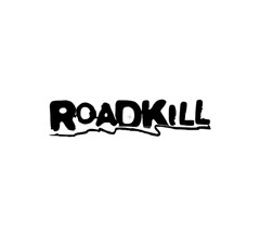 Roadkill Vinyl window decal, ONE COLOR , Available in 9″, 23″, 32″, or 42″