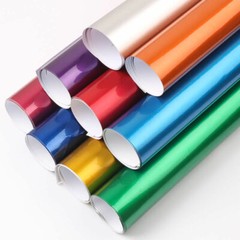 Full Roll – Candy Metallic Glossy Vinyl Car Wrap Film Sticker Decal Bubble Free