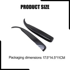2 Pieces Headlight Eyebrow Eyelids Trim Cover for VW Transporter T4 Car