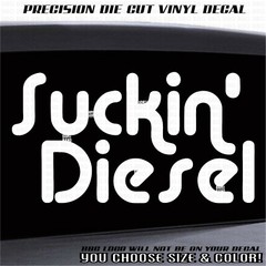 Funny Trucker Vinyl Decal Sticker Die Cut SUV Van Truck Car Window Gift Truckin’