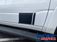 2019-2024 For Ram 1500 Decals Side Hustle 3m Vinyl Stripes Graphics Stickers
