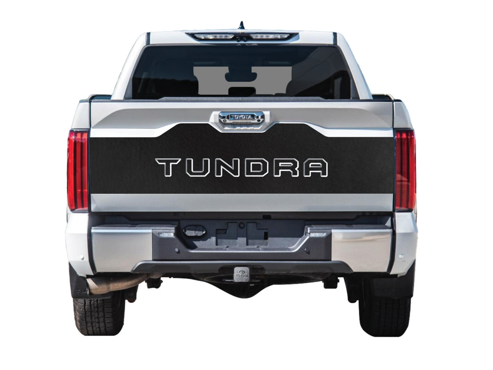 Blackout Tailgate Vinyl Graphic Decal Fits Toyota Tundra 2022-2023