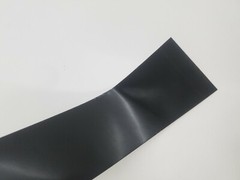 4″ Wide x 5FT 3M 2080 Satin Black S12 Chrome Trim Delete Vinyl Car Wrap Roll