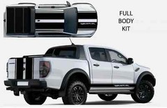 Fits Ford Ranger Graphics Kit Bonnet Rear Side Stripes 4×4 Utility Decals Kit