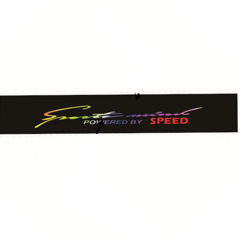 Window Decal Graphic Stickers Film Decal For Car Windshield Accessories 130x21cm