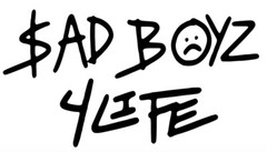 Sad Boys Vinyl Sticker Multicolor 5”x4” Decal Car Window Junior H Speed No Love