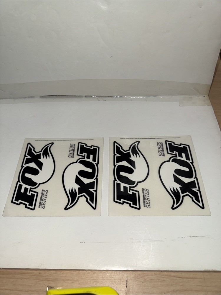FOX RACING SHOCKS SHOX SUSPENSION PERFORMANCE SERIES GENUINE DECALS STICKERS