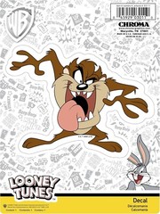 Wild Crazy Looney Tunes Tazmanian Devil Decal – Actual decal 5.5″ Wide x 4″ Tall