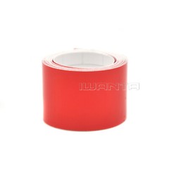 2x 1″ x 78″ DIY Red Racing Stripes Line Car Hood Vinyl Tape Sticker Body Decals