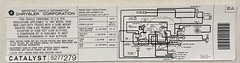 Jeep Grand Wagoneer 1991 Emissions Decal