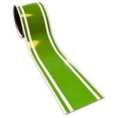 3″ Lime Green Glossy Vinyl Racing Stripes Decal Trailer Boat Windows Pinstripes