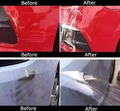 Glossy Invisible Clear Car Paint Protective Vinyl Film Wrap Sticker Bubble Free